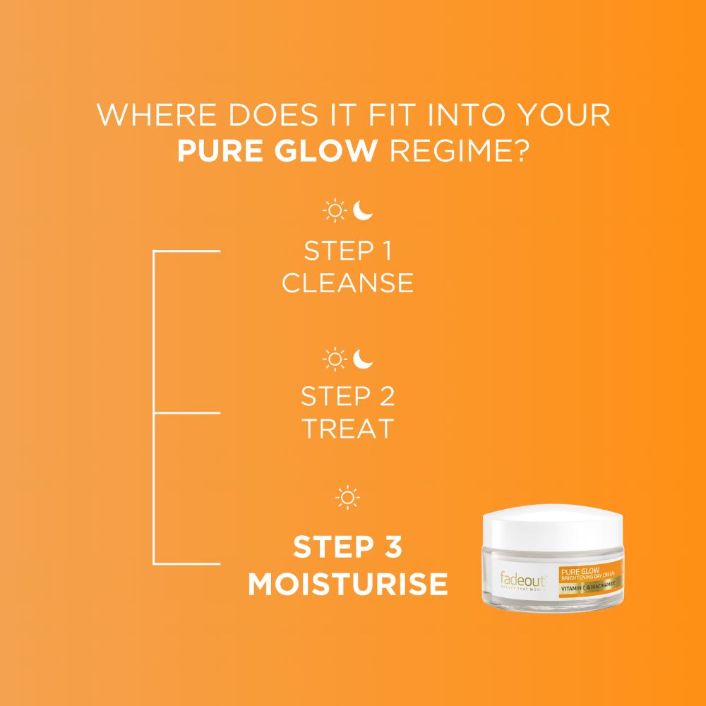 Pure Glow Brightening Day Cream - Fade Out Skincare