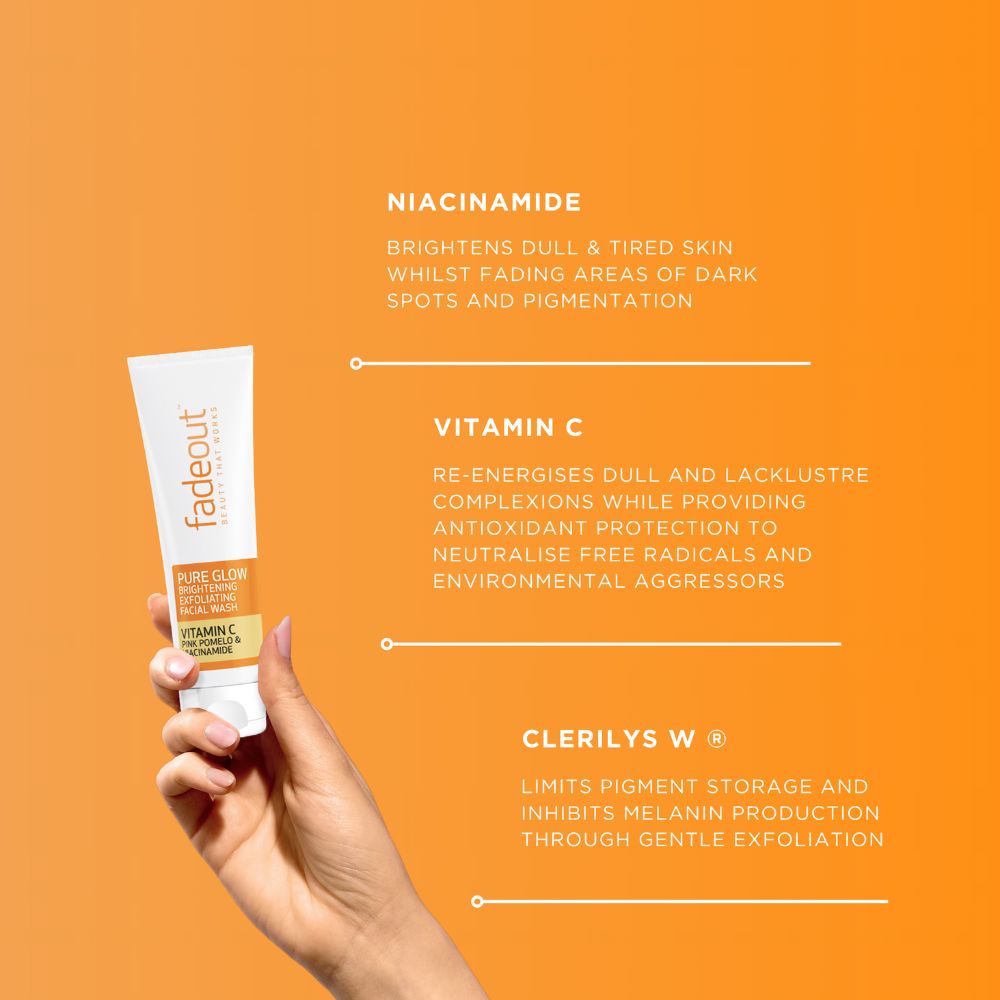 Pure Glow Brightening Facial Wash - Fade Out Skincare