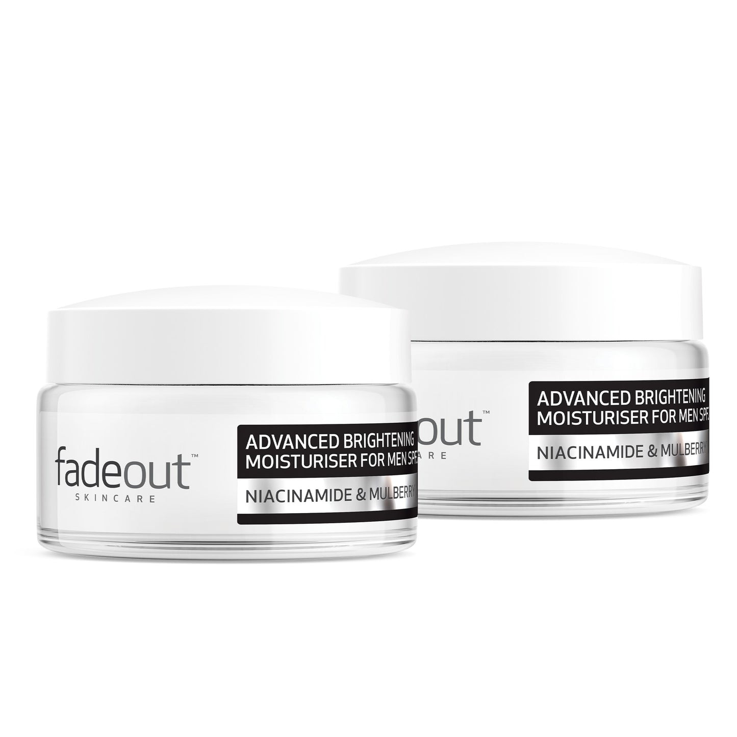 Men's Advanced Brightening Cream Duo - Fade Out Skincare