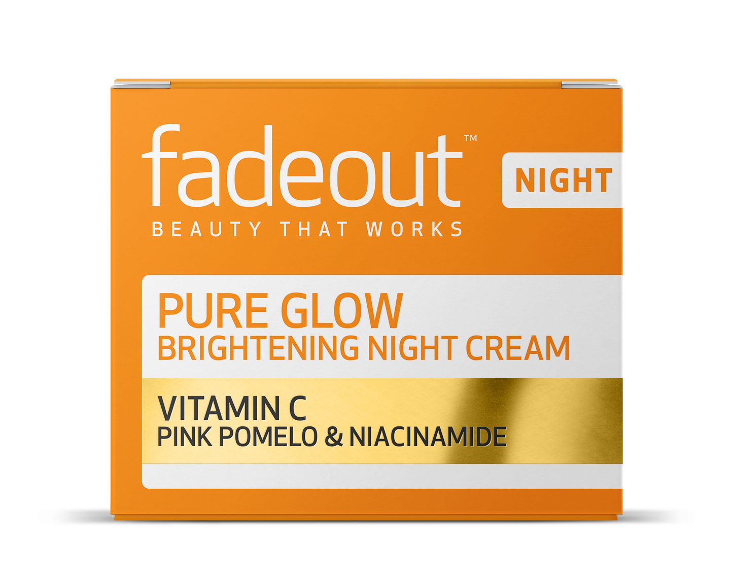 Pure Glow Brightening Night Cream - Fade Out Skincare