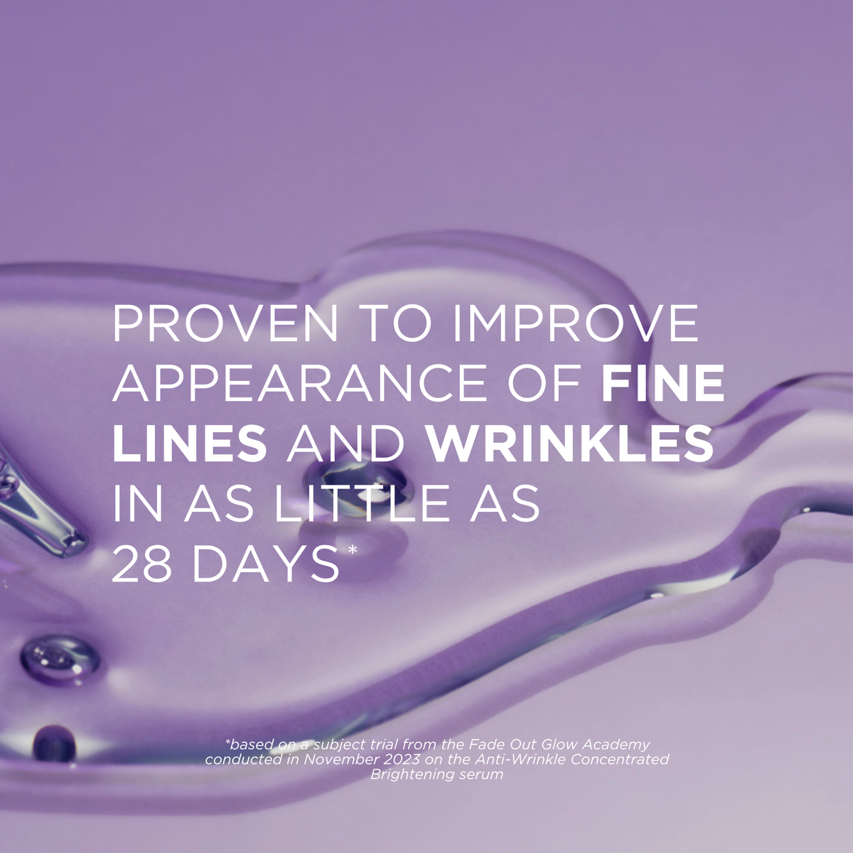 Anti-Wrinkle Serum | Concentrated Brightening Serum| FADE OUT