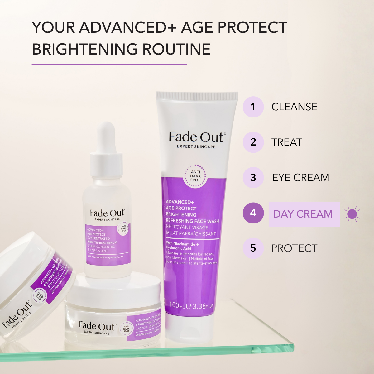 Advanced + Age Protect Brightening Day Cream SPF25