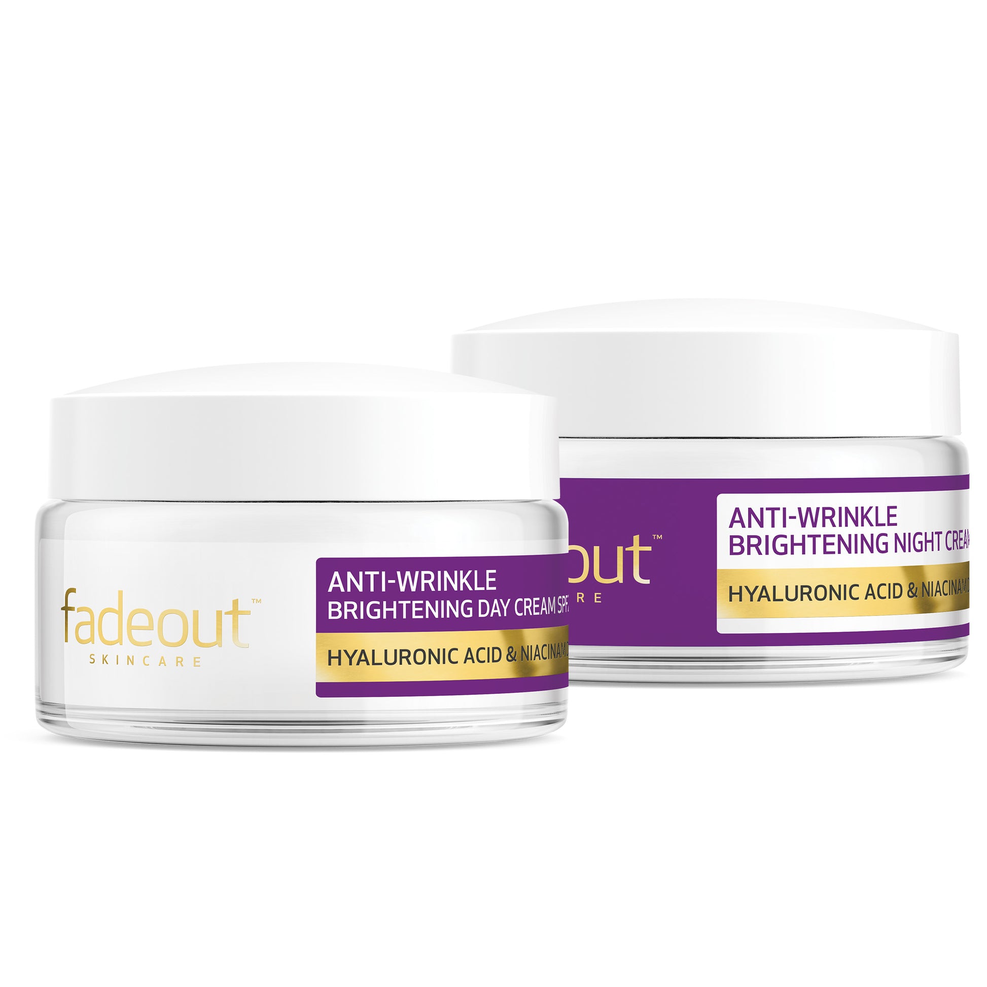 Anti-Wrinkle Day & Night Cream Duo - Fade Out Skincare