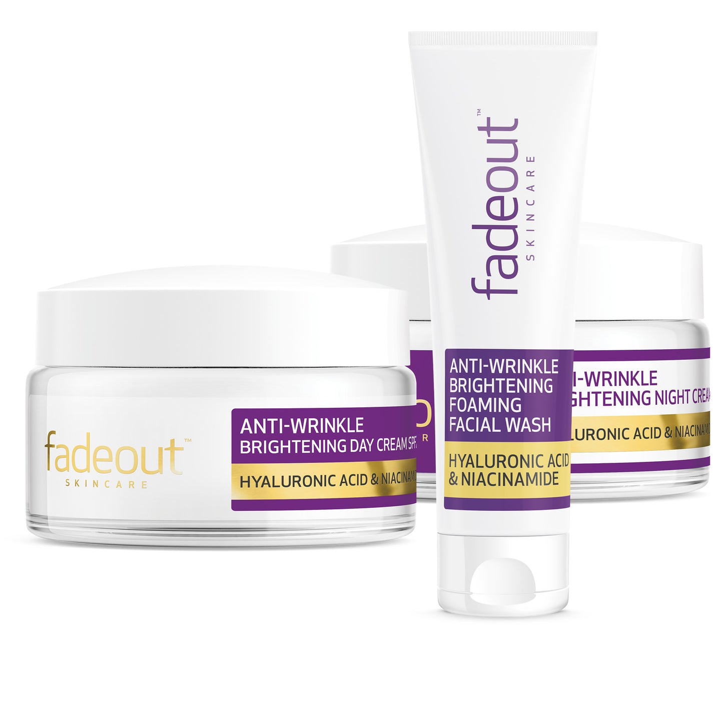 Anti-Wrinkle Hydrate & Cleanse Set - Fade Out Skincare