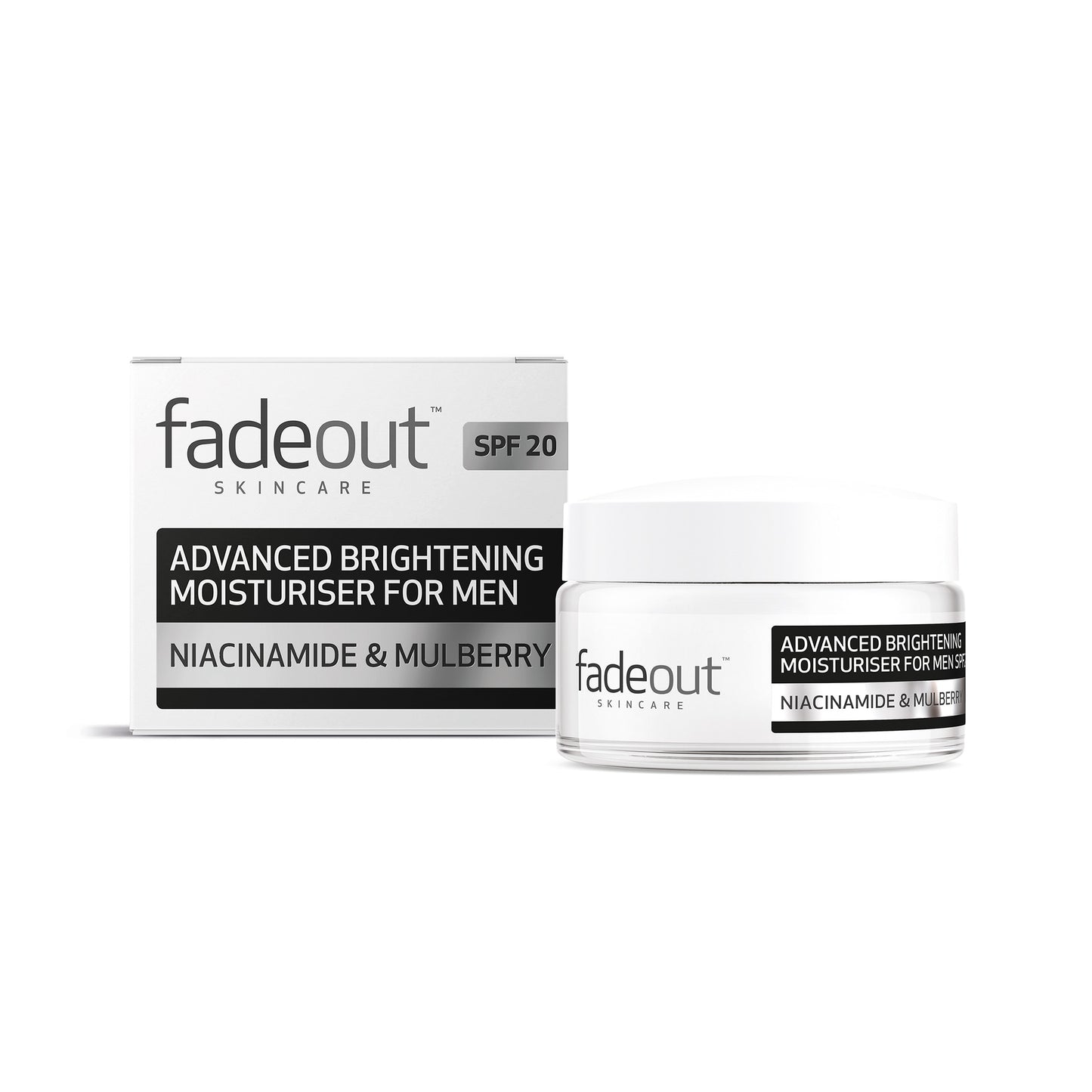 Men's Advanced Brightening Cream Duo - Fade Out Skincare