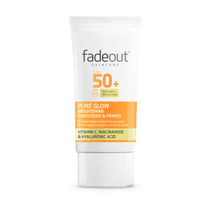 Pure Glow Brightening Sunscreen & Primer SPF50+ - Fade Out Skincare