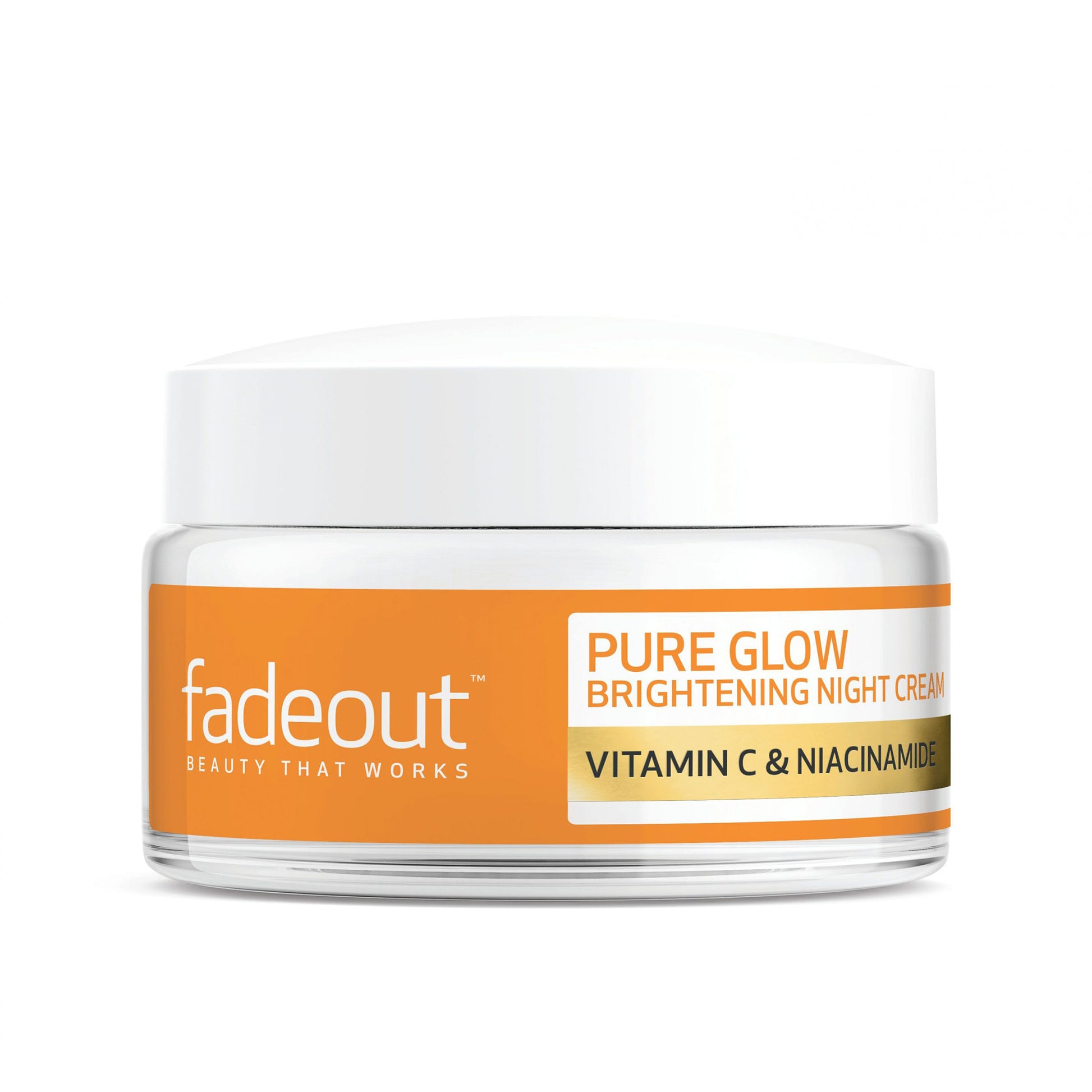 Pure Glow Brightening Night Cream - Fade Out Skincare