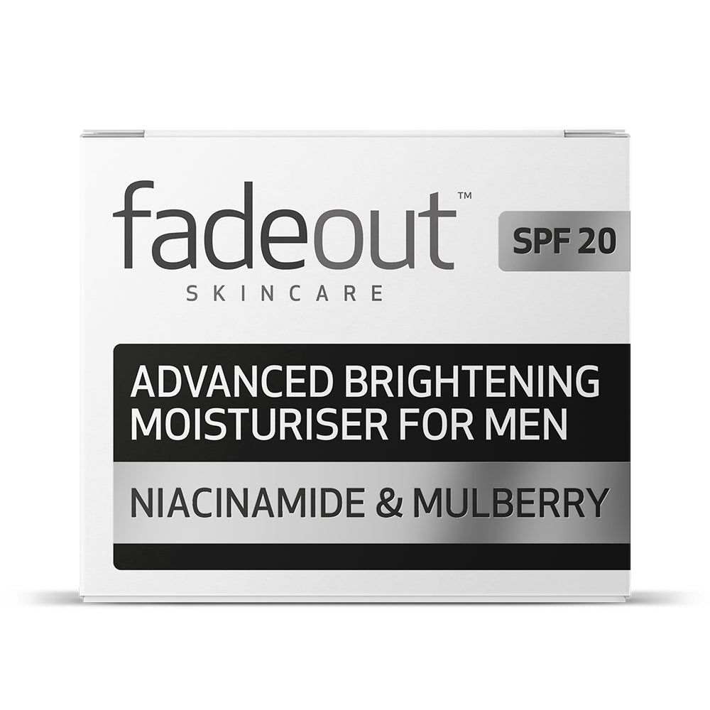 Advanced Brightening Moisturiser for Men SPF20 - Fade Out Skincare