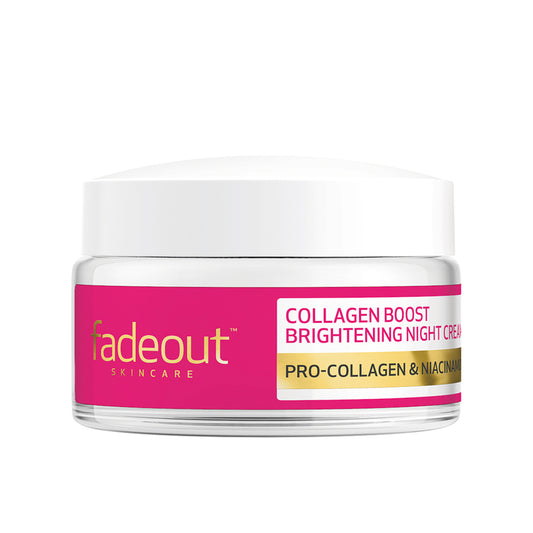 Collagen Boost Brightening Night Cream - Fade Out Skincare