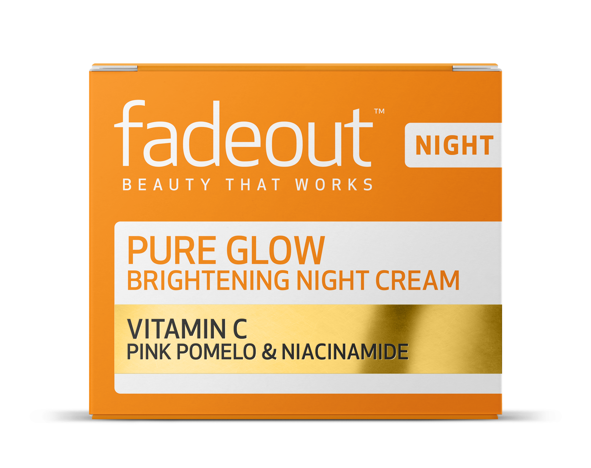 Pure Glow Brightening Night Cream - Fade Out Skincare